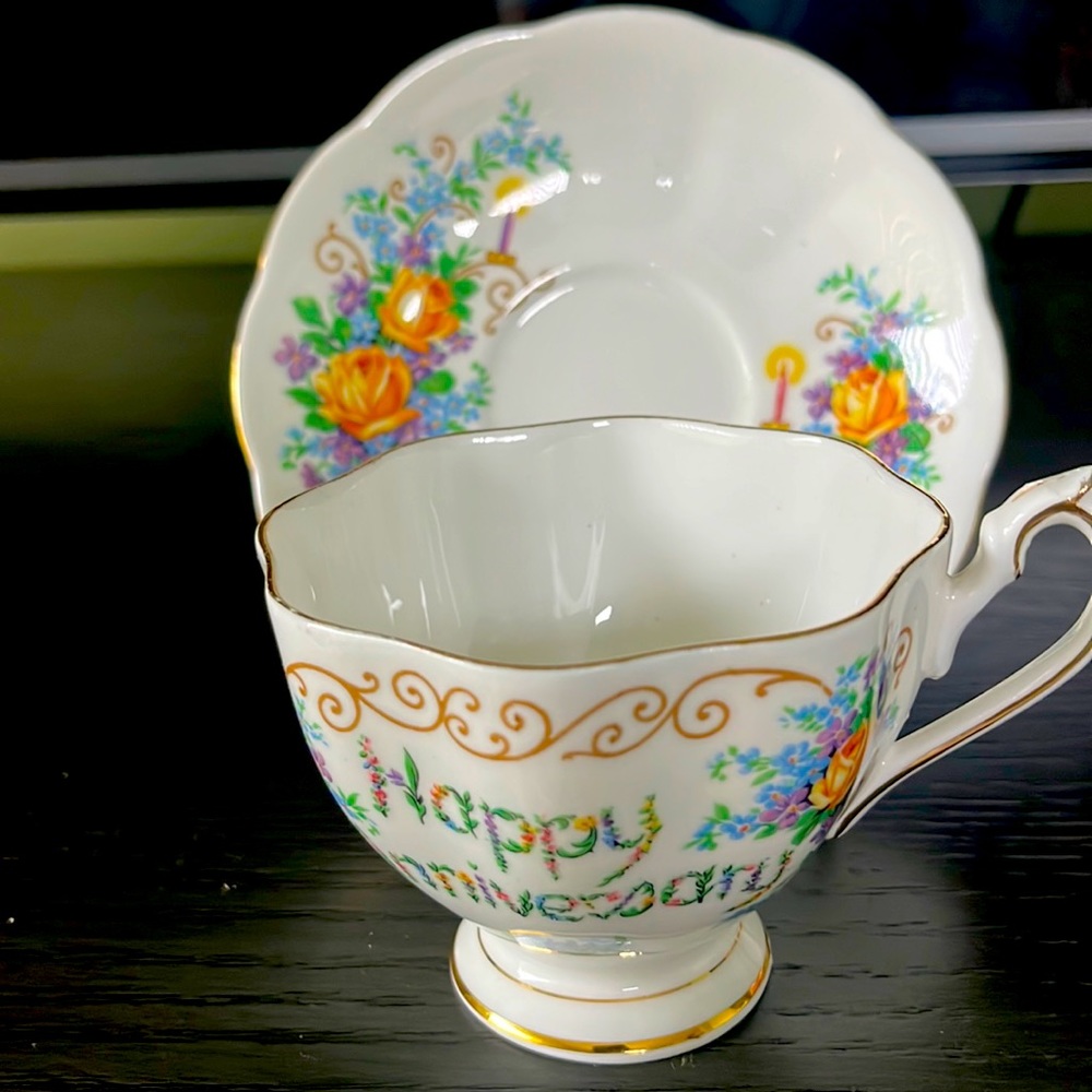 Princess Anne teacup and saucer